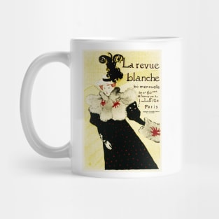 LA REVUE BLANCHE by Henri Toulouse Lautrec French Paris Magazine Advertisement Mug